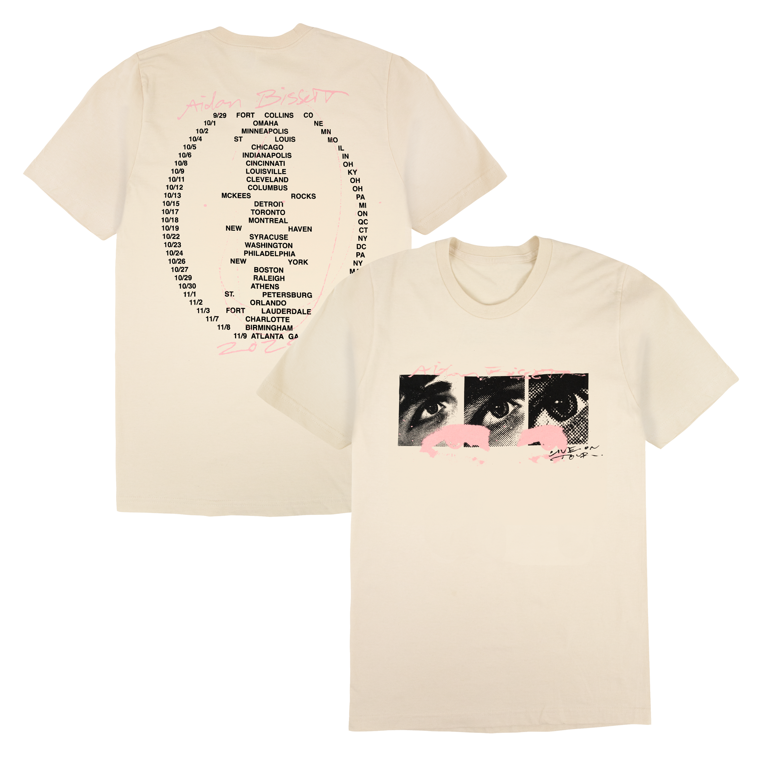 AB Live On Tour Tee